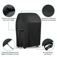thumbnail image 3 of Grill Cover, Durable 420D BBQ Grill Cover 31/59'', Waterproof Barbecue Grill Cover with Storage Bag, Fits Grills of Weber Char-Broil Nexgrill Brinkmann, Windproof, UV Protection, 3 of 7