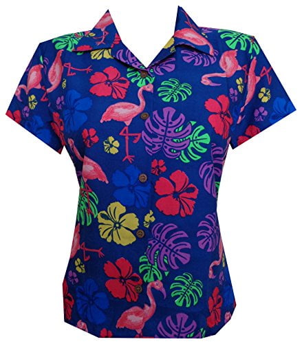 flamingo print shirt womens