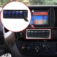 thumbnail image 4 of Sidaley Panel de interruptores automotrices de aluminio portátil Universal barcos ATV remolque IP65 impermeable anticorrosivo 5 paneles parte Bombillas para automóviles, 4 of 6