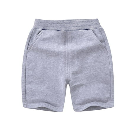 Ahabrexf Toddler Butterfly Shorts 1-2 Years for Kids Soft Cotton Blend with Pockets Casual Summer Wear