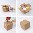 thumbnail image 6 of Calenzana 40 Pack 6x6x6 Shipping Boxes, Corrugated Cardboard Box for Shipping and Mailing, Brown, Recycled, 6 of 7