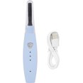 thumbnail image 1 of Heated Eyelash Curler, Three Gears Intelligent Temperature Adjustment Lash Curler, USB Rechargeable Electric Lash Curling Tool for Long Lasting Eyelashes(blue), 1 of 8