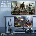 thumbnail image 4 of Cable DisplayPort FURUI con certificación VESA 2.1, 1,8 m, 16 K @60Hz, 4 of 7