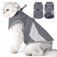 thumbnail image 3 of Reflective Cat Winter Jacket Adjustable for Cold Weather with Traction Buckle, 3 of 8