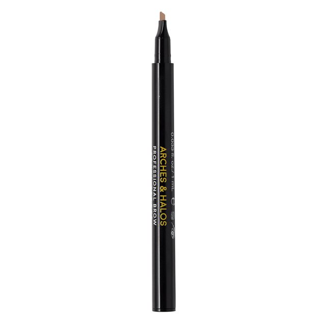 Bolígrafo para cejas Arches & Halos Microblading, marrón cálido, 1 ml