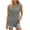 Gray, variant on Wyobmus Womens Summer Long Tank Top Sleeveless V Neck Going Out Shirts Casual Solid Flowy Loose Tunic Blouses Olive Green