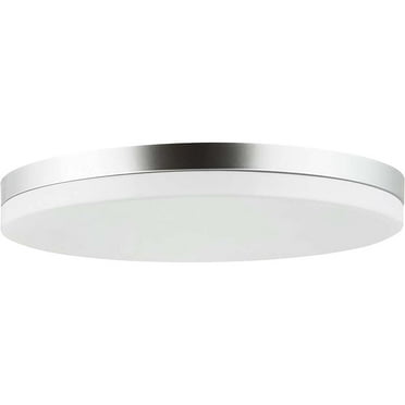 Sunshine Lighting B3137666 15W 1050 Lumen 120V 10 in. LED Slim Flushmount Light Fixture, White