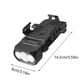 thumbnail image 3 of Faro multifuncional de bicicleta USB recargable | Luz delantera LED de 500 lúmenes con batería externa de 3000mAh, altavoz Bluetooth, bocina de 130dB, impermeable | Soporte ajustable para teléfono, 3 of 9