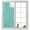 Green, variant on Dark Brown Window Privacy Film, Vintage Country Monochrome Chocolate Color Static Cling UV Sun Blocking Heat Control Window Tint Day and Night,Non-Adhesive One Way Windows Privacy Cover 17.7''x39.3''