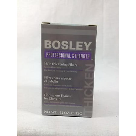 Bosley Professional Strength Hair Thickening Fibers 12g/0.42 oz. Light (Best Hair Thickening Products Reviews)