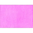 thumbnail image 1 of Ahgly Company Indoor Rectangle Solid Pink Modern Area Rugs, 7' x 10', 1 of 4