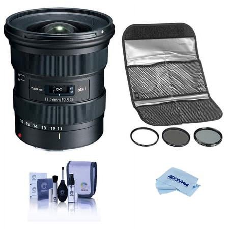 UPC: 0192223131026 | atx-i 11-16mm CF f/2.8 Lens for Canon EF  Bundle with Hoya 77mm Filter Kit II  Cleaning Kit  Cleaning Cloth