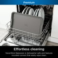 thumbnail image 4 of Ninja Foodi NeverStick Premium 2-Piece Baking Sheet Set, 9x13” & 11x17”, Aluminized, Oven Safe, 4 of 7