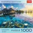 thumbnail image 2 of Trefl Red Breathtaking Lagoon Sunset 1000 Piece Puzzle, 2 of 5