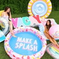 thumbnail image 4 of Packed Party 58" 'Smile Inflatable Pool Float, Multi-Color, Female, for Ages 14 years+, 4 of 7