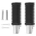 thumbnail image 1 of Motorcycle Front Foot Peg Replacement Peg Pedal for Daily Use with Stable Materials Black Metal and Rubber, 1 of 8