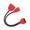 thumbnail image 3 of Herramienta de diagnóstico del coche, 16+32 Adaptador de puerta de enlace OBDII Cable de diagnóstico Adaptador de puerta de enlace OBDII Diseño exquisito, 3 of 8