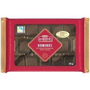 Lambertz Aachener Dominos stones: DARK Chocolate 175g