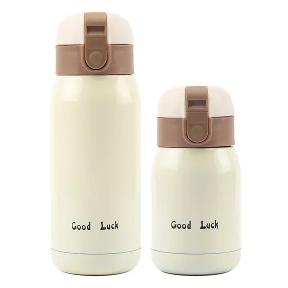 Thermos Cup 200ml/360ml Pocket Cup Stainless Steel Thermal Coffee Mug Vacuum Flask Insulated Hot Water Bottle Kids Gift