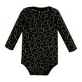 thumbnail image 4 of Hudson Baby Cotton Long-Sleeve Bodysuits, 5-Pack, Newborn- 24 Months, 4 of 7