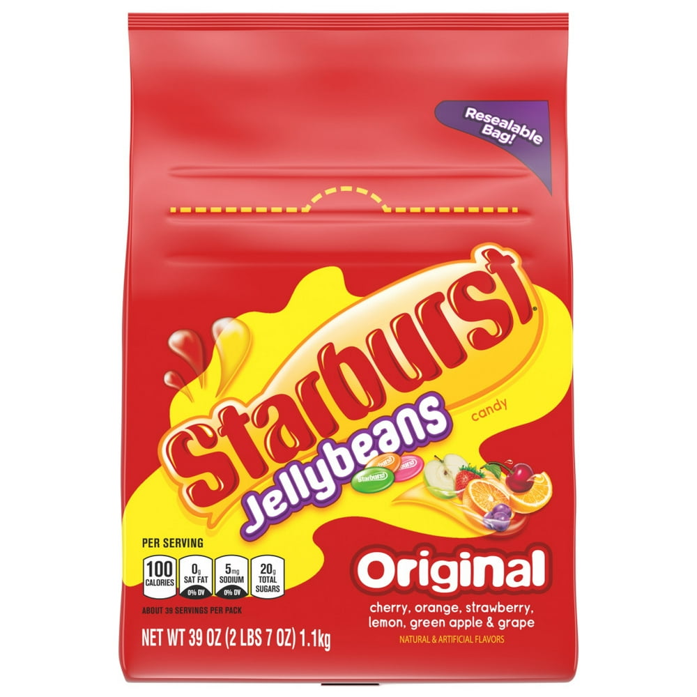 STARBURST Original Jelly Beans Fruity Easter Candy, 39 oz. Walmart