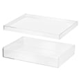 thumbnail image 1 of Caja Acrílica Uxcell con Tapa, Cajas de Exhibición Acrílicas Transparentes, Contenedores Cuadrados de Plástico para Almacenamiento Organizador 10.24"x7.09"x2.36", 1 of 7