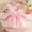 Pink, variant on Infant Dress Girls Orange Long Sleeve Girls Fall Dresses Party Dress for Girls Princess Dress Up for Girls 0-3M