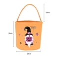 thumbnail image 2 of Decoración De Halloween Bolsa De Dulces De Halloween Bolsa De Asas De Cubo De Dulces De Calabaza Bolsa De Regalo De Fiesta Para Niños Y Niñas Inevent HA043941-05, 2 of 6