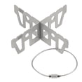 thumbnail image 1 of Soporte Lixada Titanium Alcohol Stove Rack Cross Stand Outdoor Camping Estufa Soporte Soporte Rack Lixada Soporte, 1 of 7