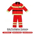 thumbnail image 6 of Children's Firefighter Costume Sets, Firefighter Role-Play Outfits for Boys and Girls, Halloween Party Costumes, 6 of 9