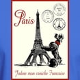 thumbnail image 3 of CafePress - Paris Poodle T Shirt - Men's Classic Graphic Cotton T-Shirt, 3 of 4