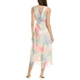 thumbnail image 2 of Taylor womens  Chiffon Midi Dress, 8, White, 2 of 3
