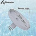 thumbnail image 2 of Swimming Pool Skimmer Cover Lid Above Ground Swimming Pool Vacuum Plate for 513330 SP1091WM js Edition, 2 of 5