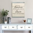 thumbnail image 2 of Stratton Home Decor This home is filled with love Wood and Galvanized Wall Art, 2 of 2