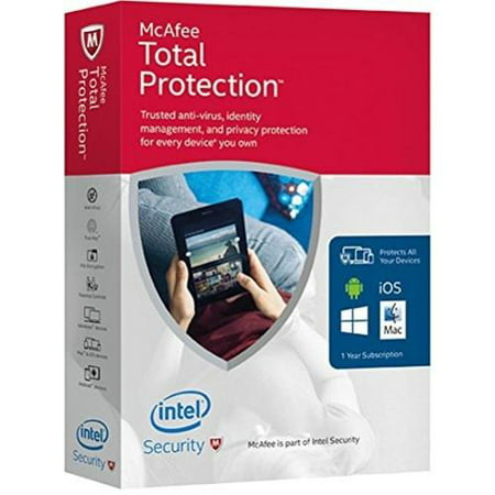 McAfee 2016 Total Protection Unlimited Devices, Key