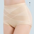 thumbnail image 4 of Tummy Controls Shapewear Panties Butt Lifters Women High Waist Body Shaper Underwear Slimming Girdle Shaping Briefs Rice grey XXL, 4 of 5