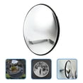 thumbnail image 3 of Homoyoyo Outdoor Traffic Safety Mirror Black 1 Piece for Factories and Industrial Use, 3 of 6
