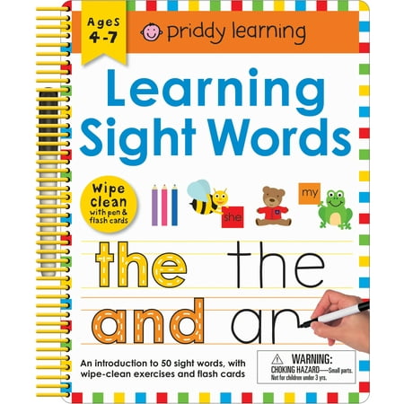Dolch Basic Sight Words - Wipe Clean: Learning Sight Words : Includes a Wipe-Clean Pen and Flash Cards!