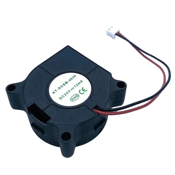 4020 Turbo Blower Fan 24V KT-DCSM-4020 Ultra-Quiet Mini Centrifugal Fan for Humidifiers, 4CM Small Cooling Fan, 24V 12mA 1600RPM