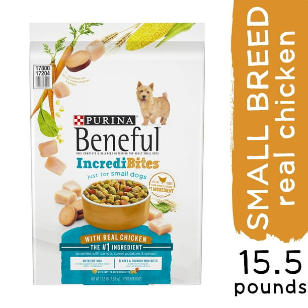 Purina Beneful IncrediBites With Farm Raised Chicken, High Protein