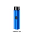 thumbnail image 4 of Qarigey Maquinilla de afeitar eléctrica, afeitadora recargable por USB, cuchilla giratoria de turbina, pantalla de potencia, depilación ligera, regalo Tratamientos faciales Azul Qarigey CE015243-02B, 4 of 6
