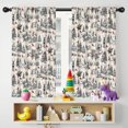 thumbnail image 5 of Blackout Kids Curtains,Beige Christmas Winter Scene Pattern Childrens Insulated Curtains Set Of 2,Bedroom Essentials,Toddler Room Decor 42"x54", 5 of 5