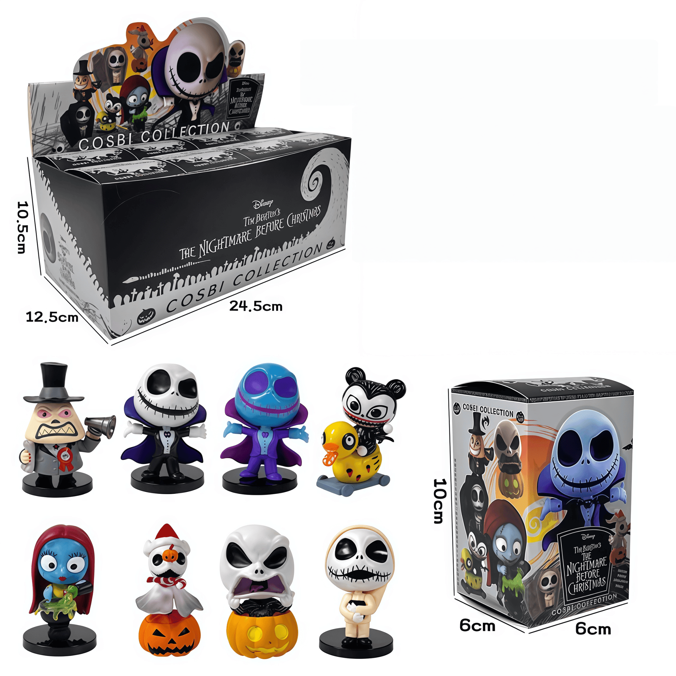 ナイトメア・ビフォア・クリスマス NECA マミーボーイ バットキッド NECA The Nightmare Before Christmas Series 4 Mummy Boy Bat Kid