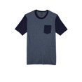 thumbnail image 1 of District Young Mens Very Important Tee - Heathered Navy/New Navy - 2X-Large, 1 of 1
