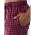 thumbnail image 2 of Fruit of the Loom Men's Raglan Short Sleeve T-shirt and Plaid Pajama Sleep Pant Set, Sizes S-2XL, 2 of 8