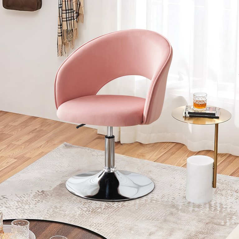 pink dresser chair Karl home Light Pink Makeup Vanity Seats K1G98000151