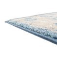 thumbnail image 2 of Unique Loom Indoor Square Color Bordered Modern Area Rugs Gray/Blue, 4' 0 x 4' 0, 2 of 3