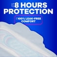 thumbnail image 5 of Always Ultra Thin Pads with Wings, Size 2, Long Super Absorbency, 58 Count, 5 of 12