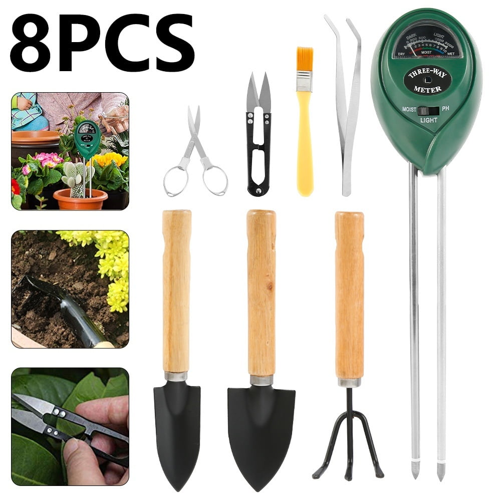 8PCS/SET Multipurpose Gardening Tool Set Mini Shovel 8PCS/SET Multipurpose Gardening Tool Set Mini Shovel