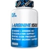 L-Arginine Nitric Oxide Pre Workout - EVLution Nutrition L-Arginine Nitric Oxide Booster Supplement for Muscle Growth & Vascularity - Powerful NO Booster with Essential Amino Acids 50 Servings